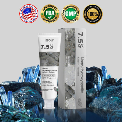 🔥Ends Tonight: Get 60% OFF Before It’s Gone!🎁 BBOJI™ Fluoride-Free Hydroxyapatite Toothpaste – Gentle Whitening & Enamel Strength for Sensitive Teeth