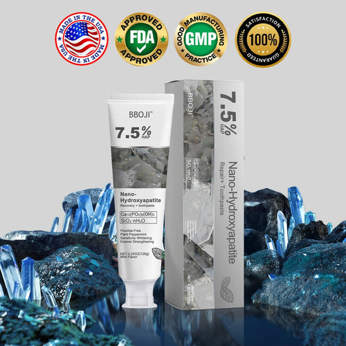🔥Ends Tonight: Get 60% OFF Before It’s Gone!🎁 BBOJI™ Fluoride-Free Hydroxyapatite Toothpaste – Gentle Whitening & Enamel Strength for Sensitive Teeth